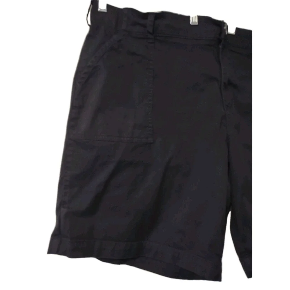 Lee Shorts M Women 22W Black Plus Size Utility Gorpcore Normcore Casual Summer - Picture 9 of 12